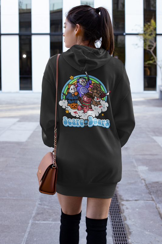 Scare Bear Long Hoodie